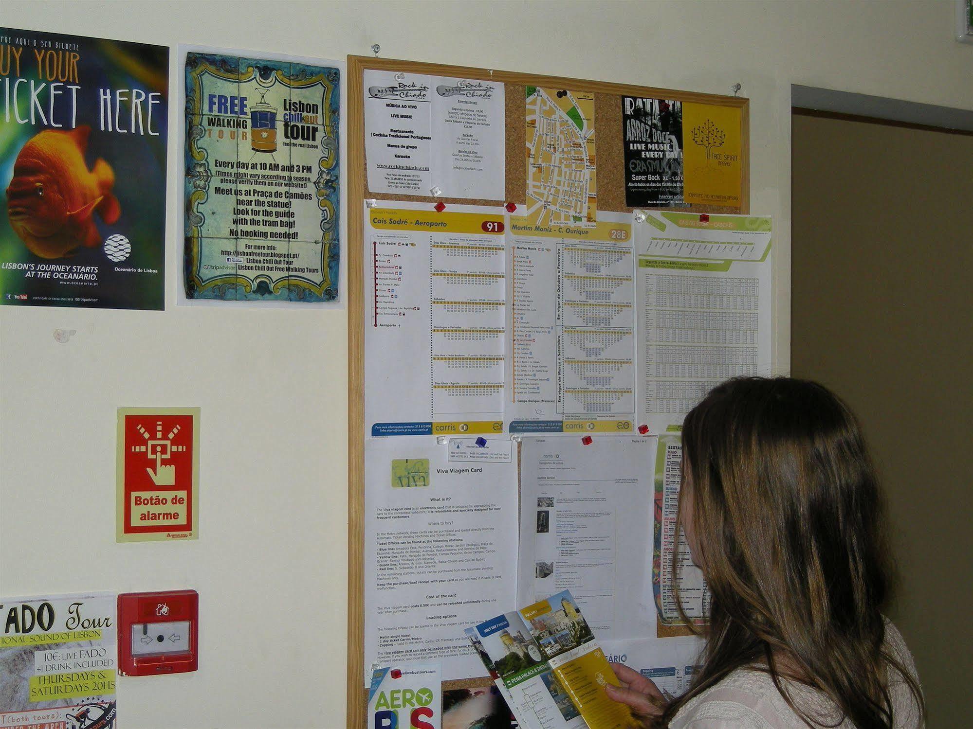 B.A. Hostel Lisbon Luaran gambar